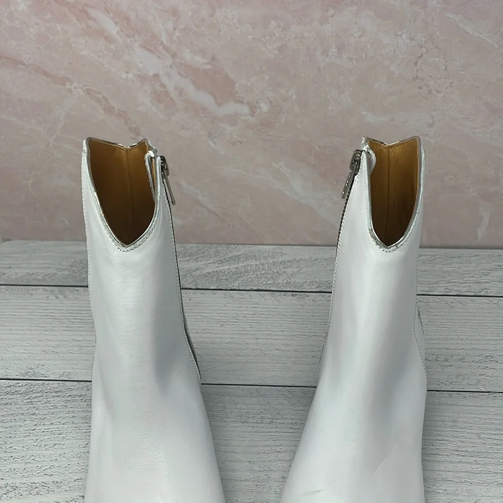 Thursday Boot Company Country Star Western Boots in White 8.5 S46 - Picture 4 of 11